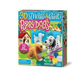 3D Mould & Paint - Puppy Dogs