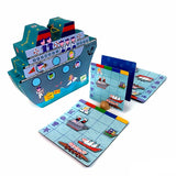 Nomad Naviplouf - Jogo Magnético de Batalha Naval - Djeco