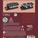 Jogo de Xadrez, Damas e Gamão Magnético