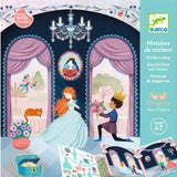 La vida en el castillo - Actividades con pegatinas - Djeco