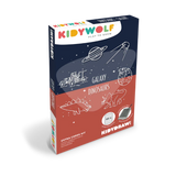 Recarga para Bloco de Desenho Kidydraw - Galáxia/Dinossauros