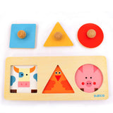 Formabasic - Puzzle com Pega Formas, Cores e Animais  - Djeco