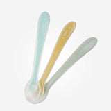 Conj. de 3 Colheres em Silicone - Menta