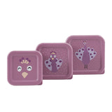 Conj. 3 Caixas de Lanche - Mrs. Peacock - Trixie