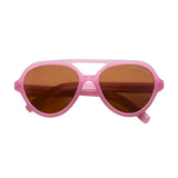 Polarisierte Pilotensonnenbrille – Mauve Rose – (0–2 Jahre) – Grech &amp; Co