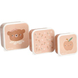 Conj. de 3 caixas de Lanche - Daisy Bear - Eef Lillemor