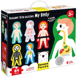 Puzzle Suuuper Size - My Body - Banana Panda