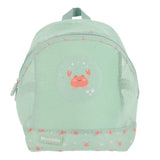 Mochila Infantil Antiarena - Crab Sage