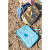 Große Netz-Strandtasche – Jolie der Oktopus