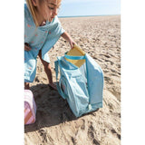 Große Netz-Strandtasche – Crab Sage