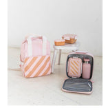 Caixa de Lanche Bento Stripes Pink