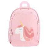 Mochila Escolar Média com Porta Chave - Magical Unicorn