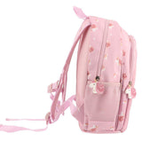 Mochila Escolar Média com Porta Chave - Magical Unicorn