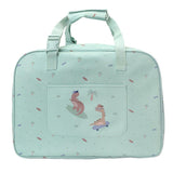 Große Netz-Strandtasche – Pinguine