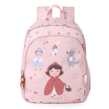 Mochila Escolar Média com Porta Chave - Little Red