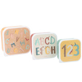 Conj. de 3 cajas de snacks - Camiones