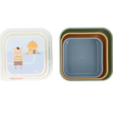 Conj. de 3 caixas de Lanche - 3 Little Pigs
