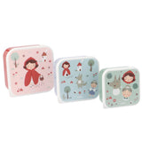 Conj. de 3 caixas de Lanche - Little Red