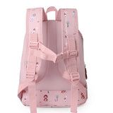 Mochila Escolar Média com Porta Chave - Little Red