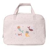 Bolsa de Praia Grande com Malha - Mermaid Cats