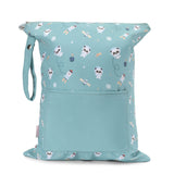 Bolsa Impermeável Grande - Pandas in Space
