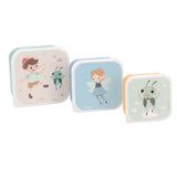 Conj. 3 Caixas de Lanche - The Wooden Boy