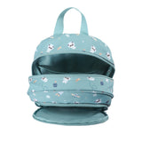 Mochila Escolar Média com Porta-Chaves - Panda in Space