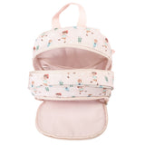 Mochila Escolar Média com Porta-Chaves - Wooden Boy