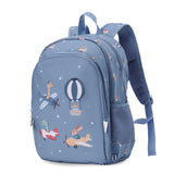 Mochila Escolar Média com Porta-Chaves - Planes