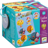 4 Estações - Jogo de Loto e Memorização - Djeco