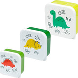Conj. de 3 Caixas de Lanche - Dinosauria Jr.
