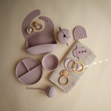 Prato de Silicone com Ventosa - Soft Lilac    - Mushie