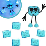 GloPals Set de Personagem + 2 Cubos de Luz Sensoriais Blair - Azul