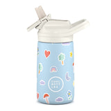 Garrafa Térmica Kiddies 350ml - Rainbow Clouds - Cool Bottles