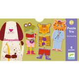 Trio Orchestra - Puzzle de Animais - Djeco