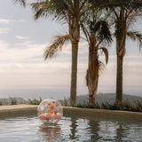 Bola de Praia 3D  - Pink Flowers - Little Dutch