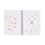 Bloco de Notas Pautado A4 com Espiral Maxi - Teddy Bear - Legami