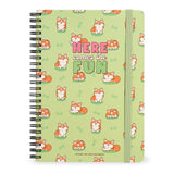 Bloco de Notas Pautado A4 com Espiral Maxi - Corgi - Legami