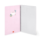 Bloco de Notas Pautado A4 com Espiral - Kitty Breakfast - Legami