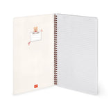 Bloco de Notas Pautado A4 com Espiral - Teddy Bear - Legami