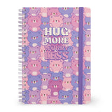 Bloco de Notas Pautado A5 com Espiral Large - Teddy Bear - Legami