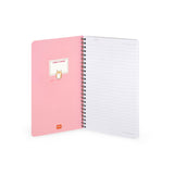 Bloco de Notas Pautado A5 com Espiral Large - Corgi - Legami