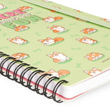 Bloco de Notas Pautado A5 com Espiral Large - Corgi - Legami