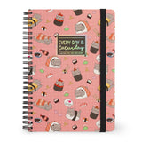 Bloco de Notas Pautado A5 com Espiral Large - Sushi Cat - Legami