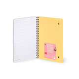 Bloco de Notas Pautado A5 com Espiral Large - Sushi Cat - Legami
