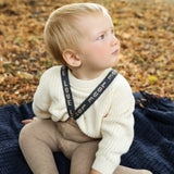 Collant com Pés e Suspensórios - Peanut Blend Patterned - Silly Silas