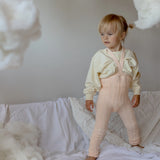 Collant sem Pés e Suspensórios Granny - Silky Peach - Silly Silas
