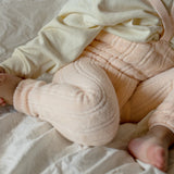Collant sem Pés e Suspensórios Granny - Silky Peach - Silly Silas