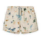 Calções de Banho Aiden - Sea Creatures - Liewood