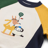 Sweat Algodão Orgânico Aude - Around the World - Liewood
